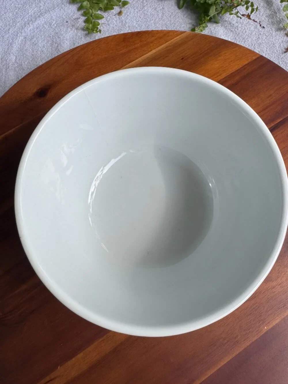 Vintage Delft Blue and White Windmill and Ship Ceramic Bowl